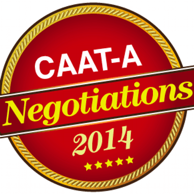 CAAT-A Negotiations 2014 logo