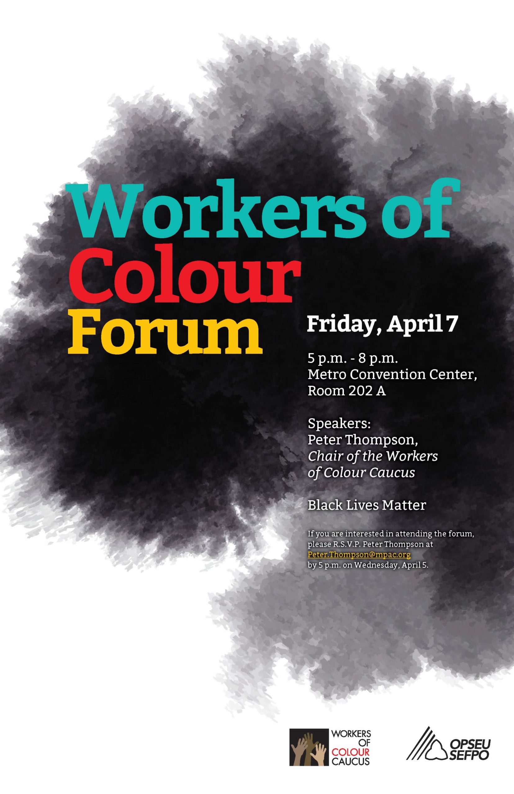 Workers of Colour visioning session at OPSEU Convention