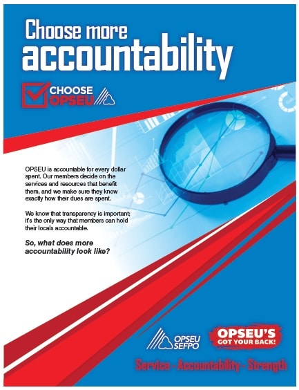 Choose more accountability
