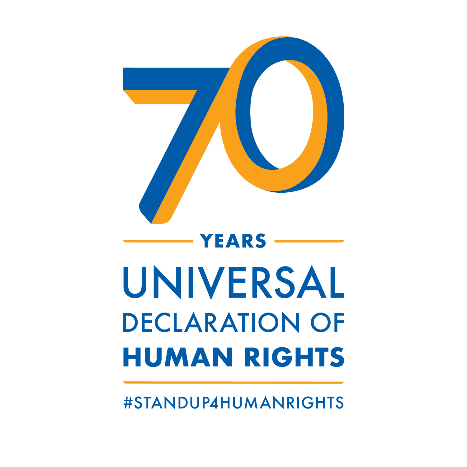 70 Years Universal Declaration of Human Rights #StandUp4HumanRights