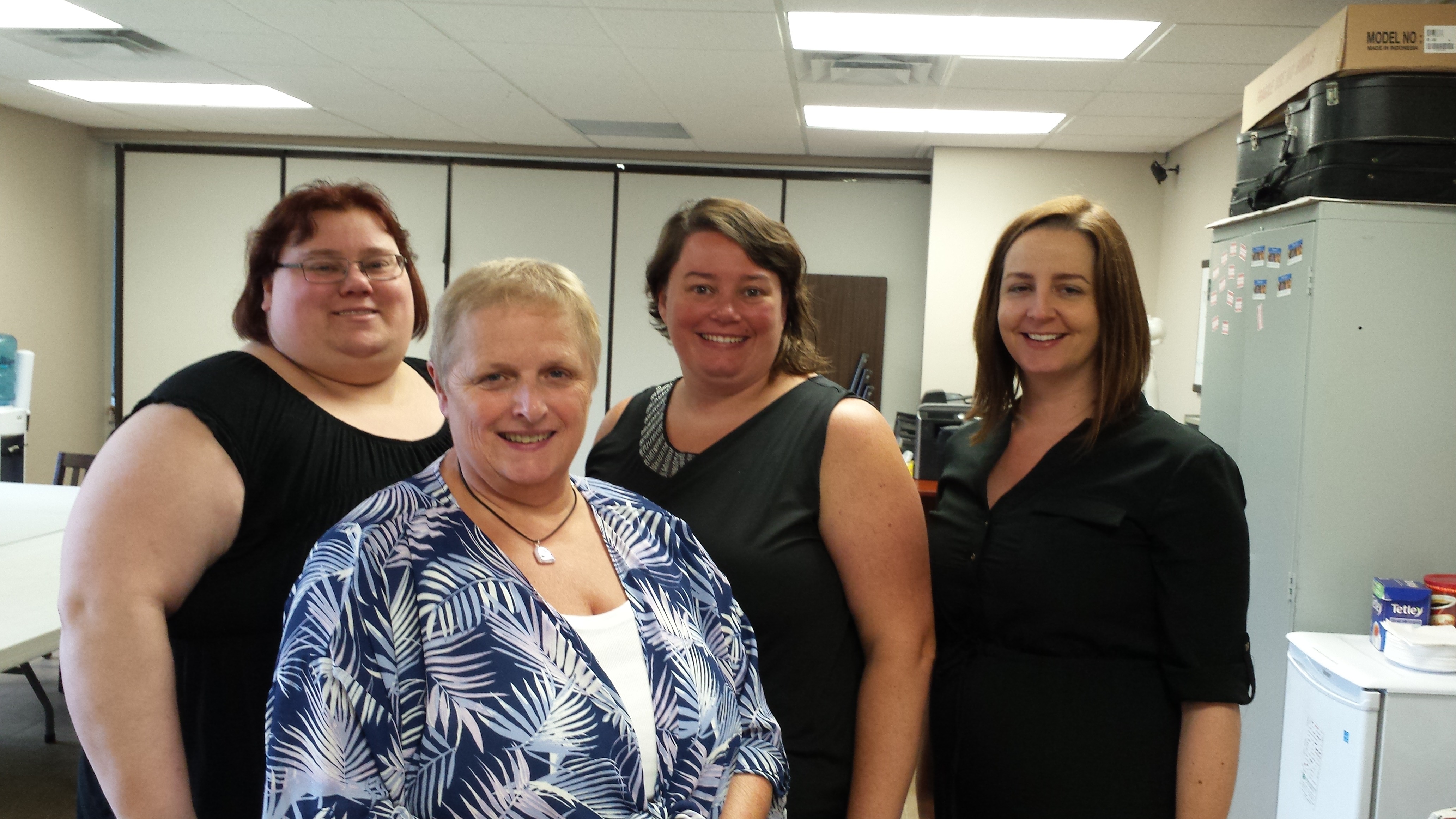 Small group of CMHA workers in Leeds-Grenville