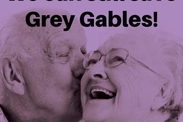 We can still save Grey Gables - We Own It. Two older people smiling