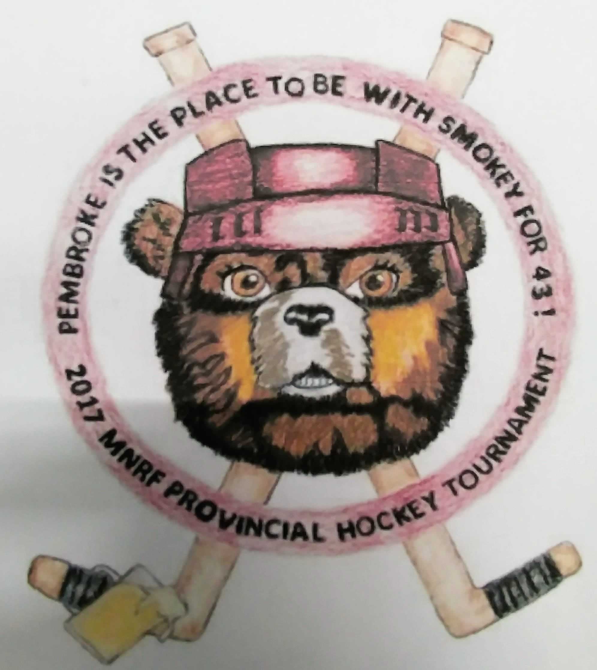 The MNRF Hockey Tournament logo