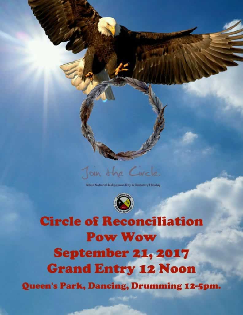 Circle of Reconciliation Pow Wow - Sept. 21, 2017, Queen's Park
