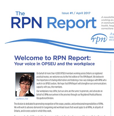 RPN Report, Issue 1, April 2017.