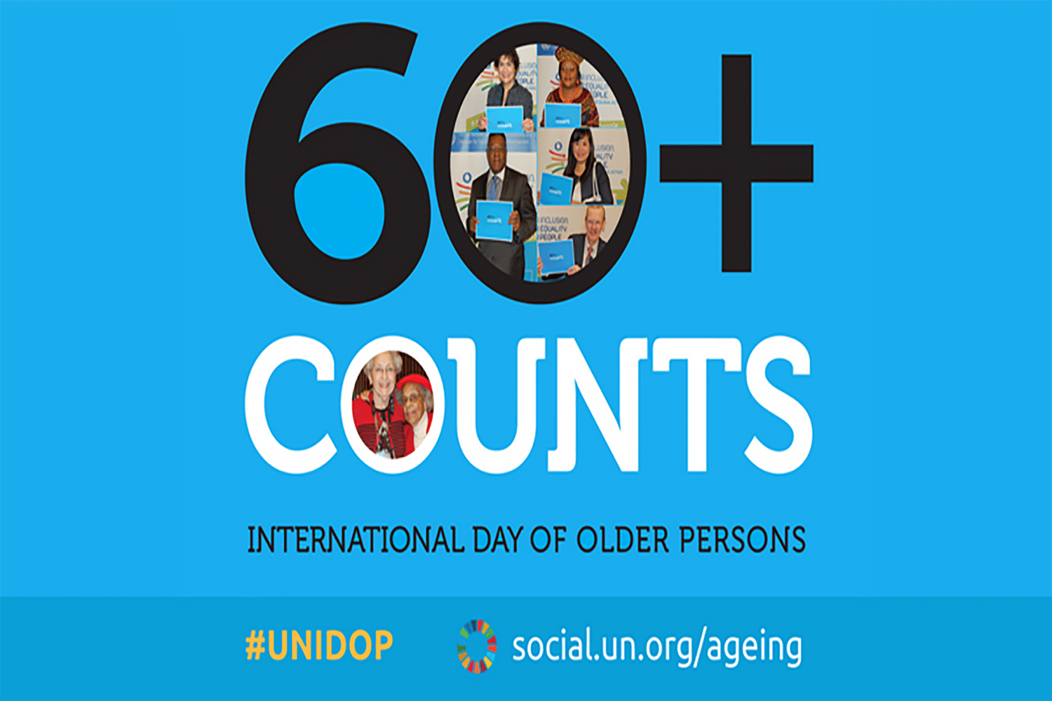 60+ counts: International Day of Older Persons