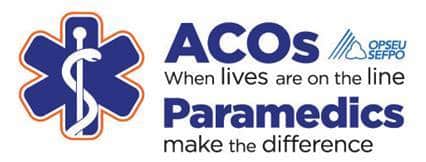 ACOs - When lives are on the line. Paramedics make the difference