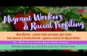 Migrant Workers and Racial Profiling.