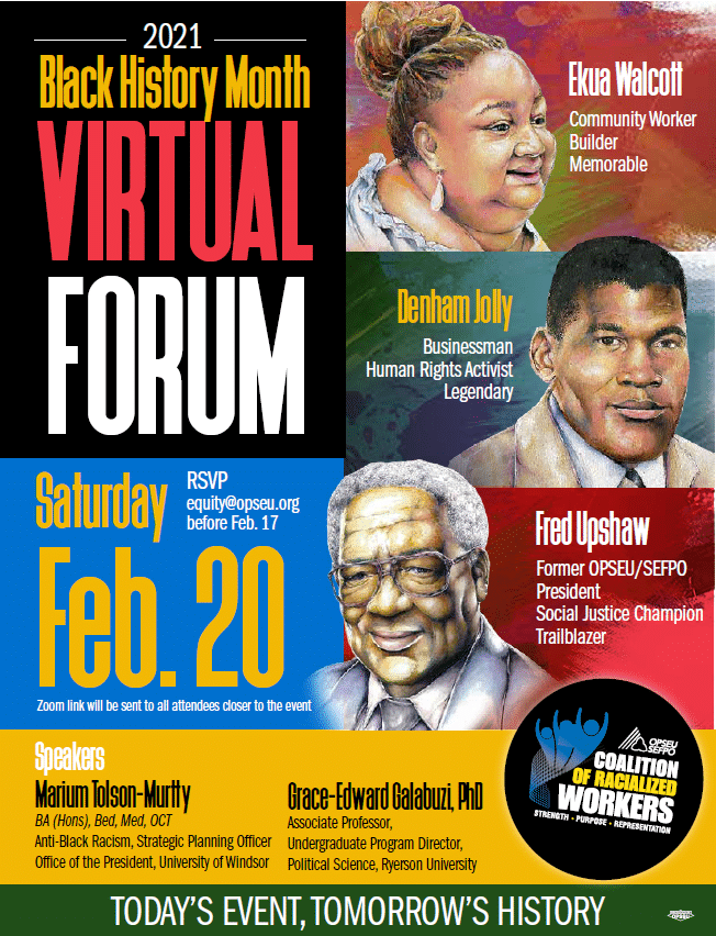 Annual Black History Month Forum