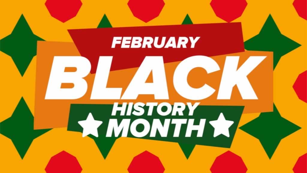 February: Black History Month logo