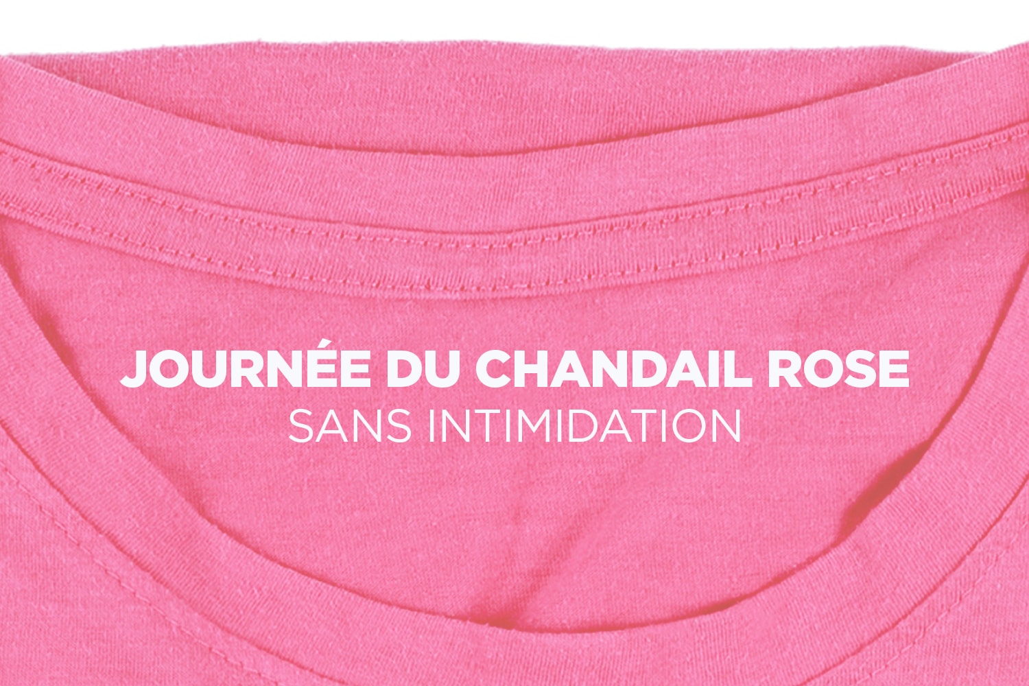 Lifting each other up on Pink Shirt Day and every day 