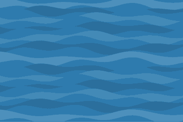 Blue waves gently rolling