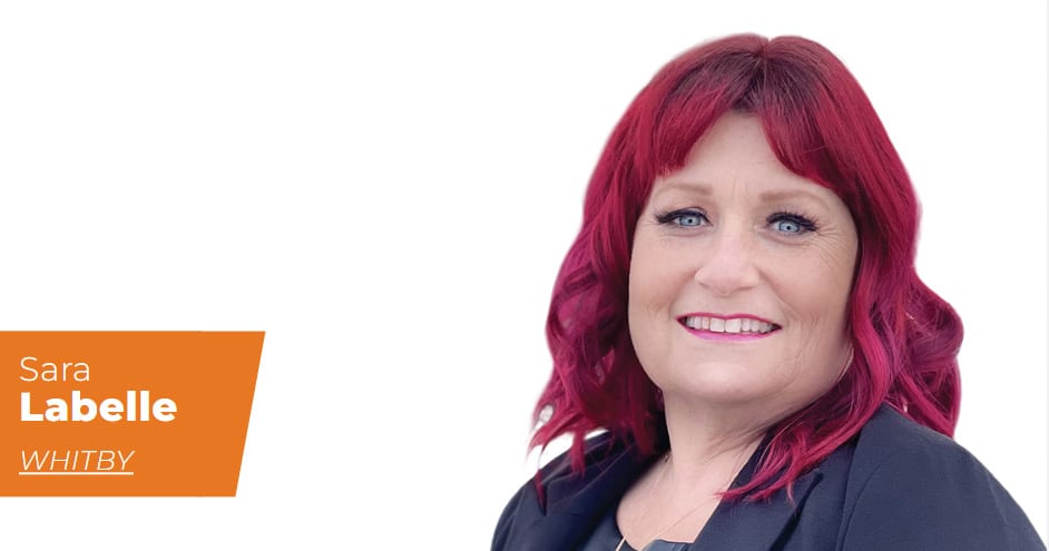 Sara Labelle - NDP candidate in Whitby