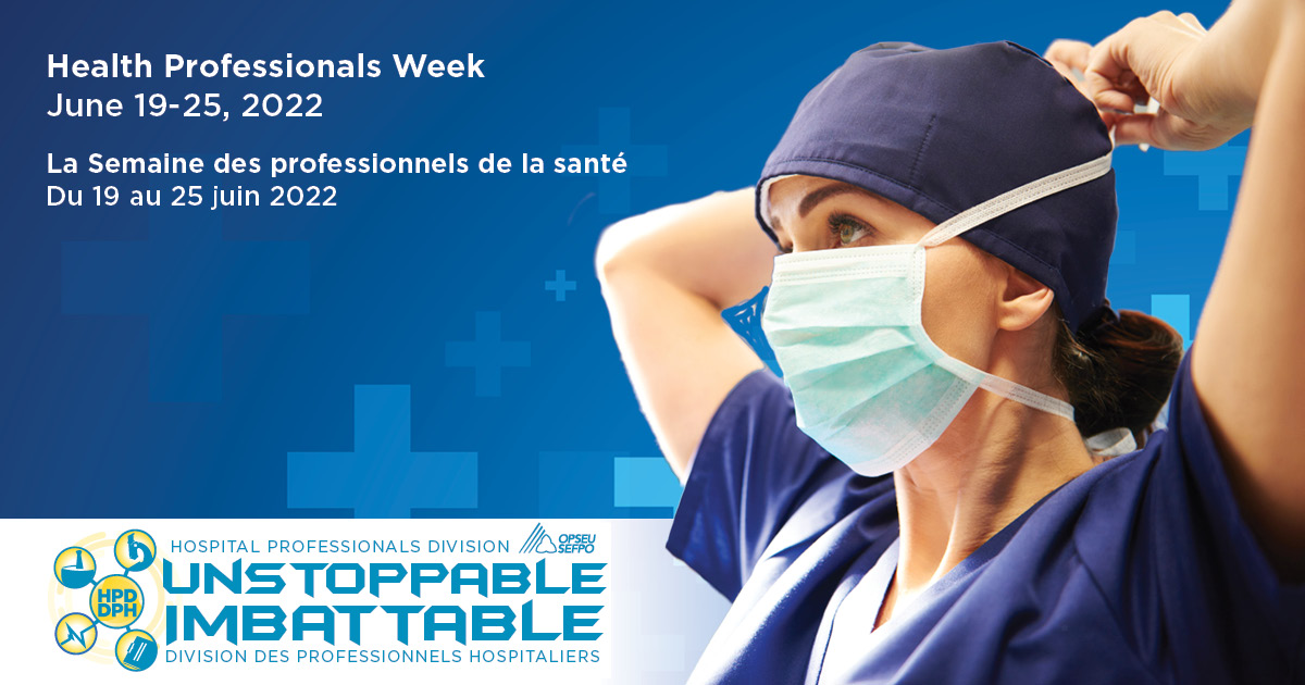 Health Professionals Week banner for Facebook and Twitter 3