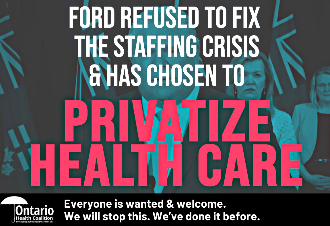 Protest to Protect Public Hospitals: Waterloo
