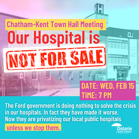 OHC Online Town Hall: Chatham-Kent