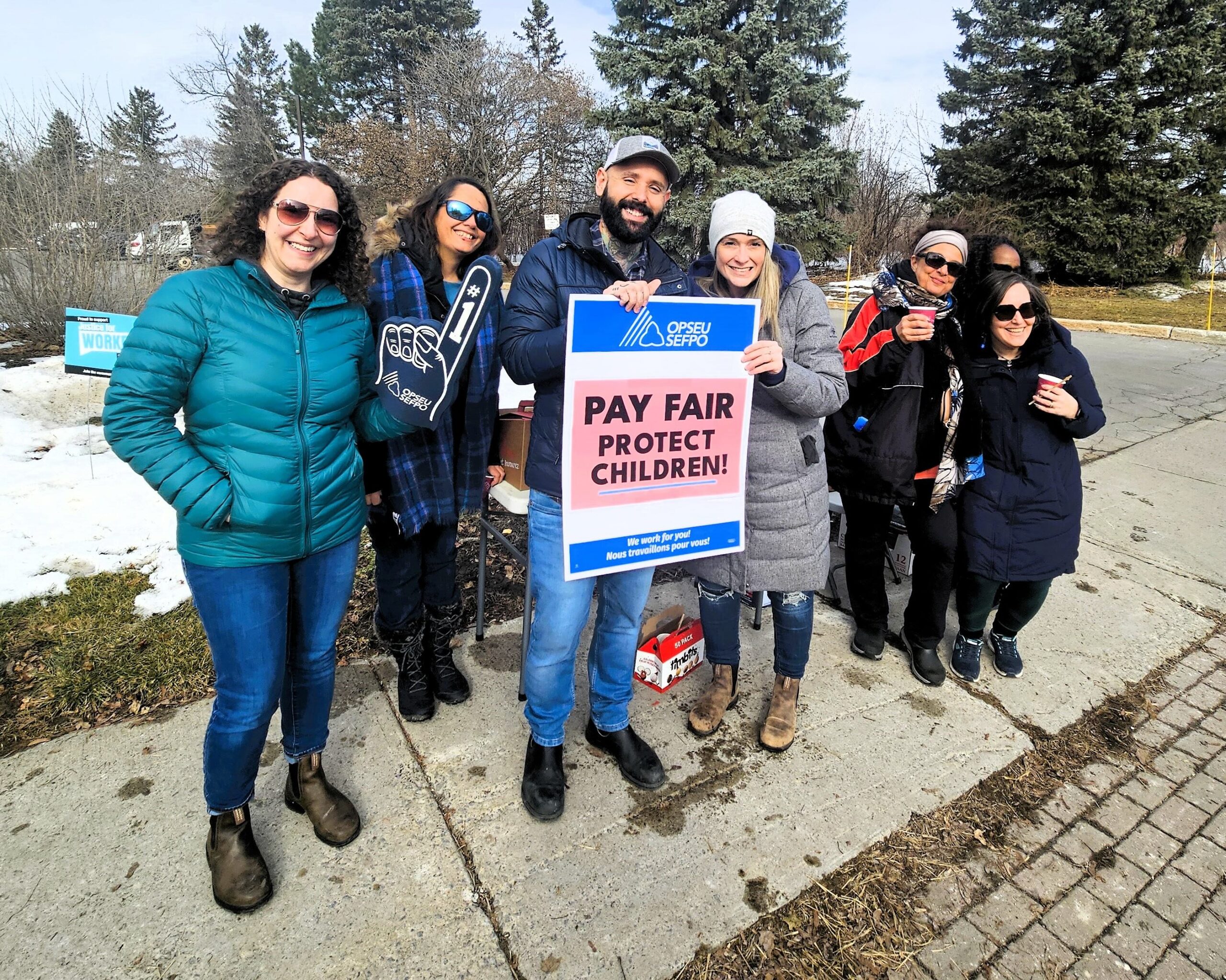CAS members rally in Ottawa