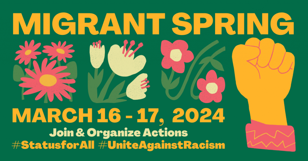 Join the Migrants Rights Network to launch Migrant Spring at Christie Pits Park!