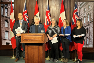 PHO members at Queen's Park