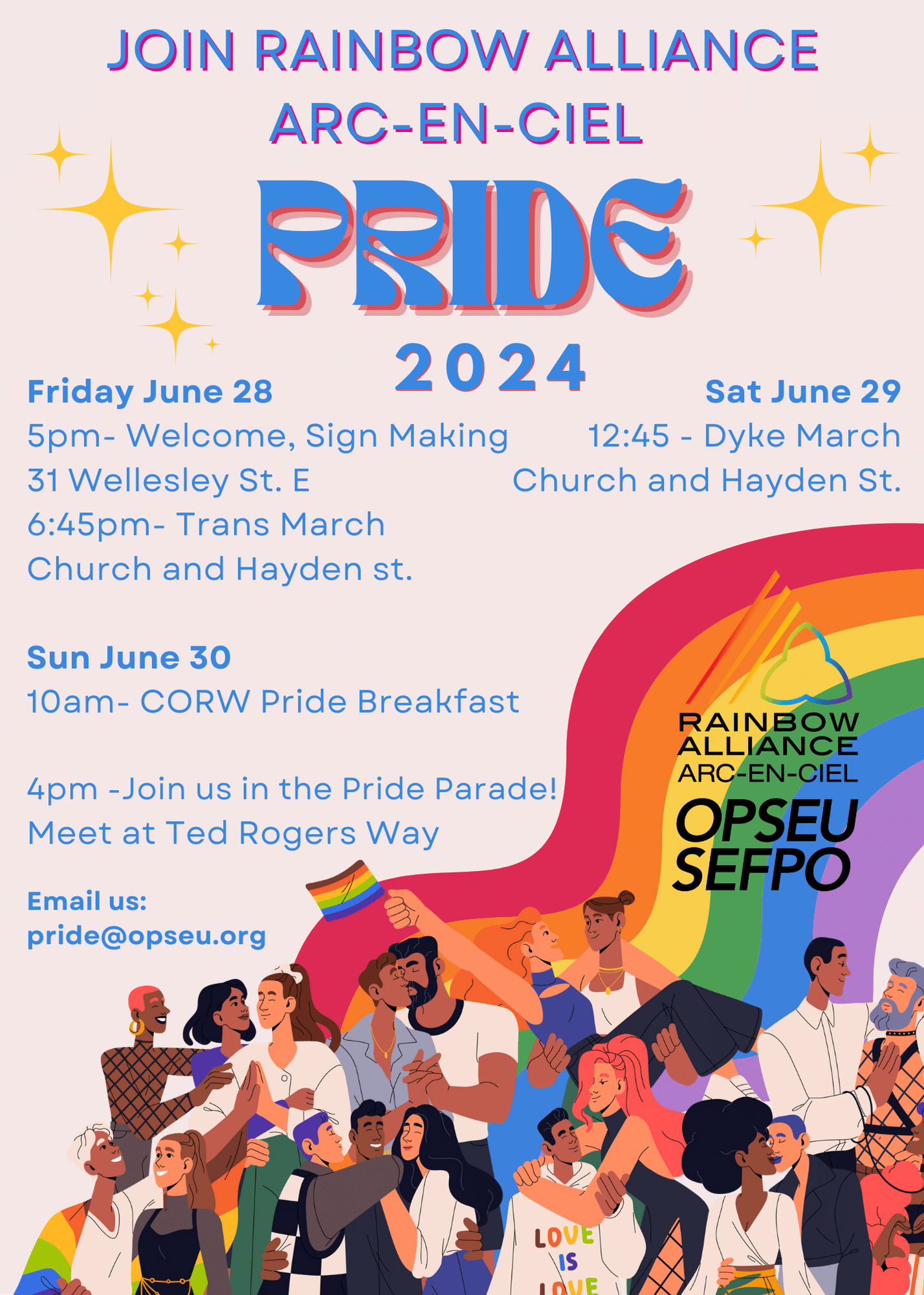 OPSEU/SEFPO Toronto Pride