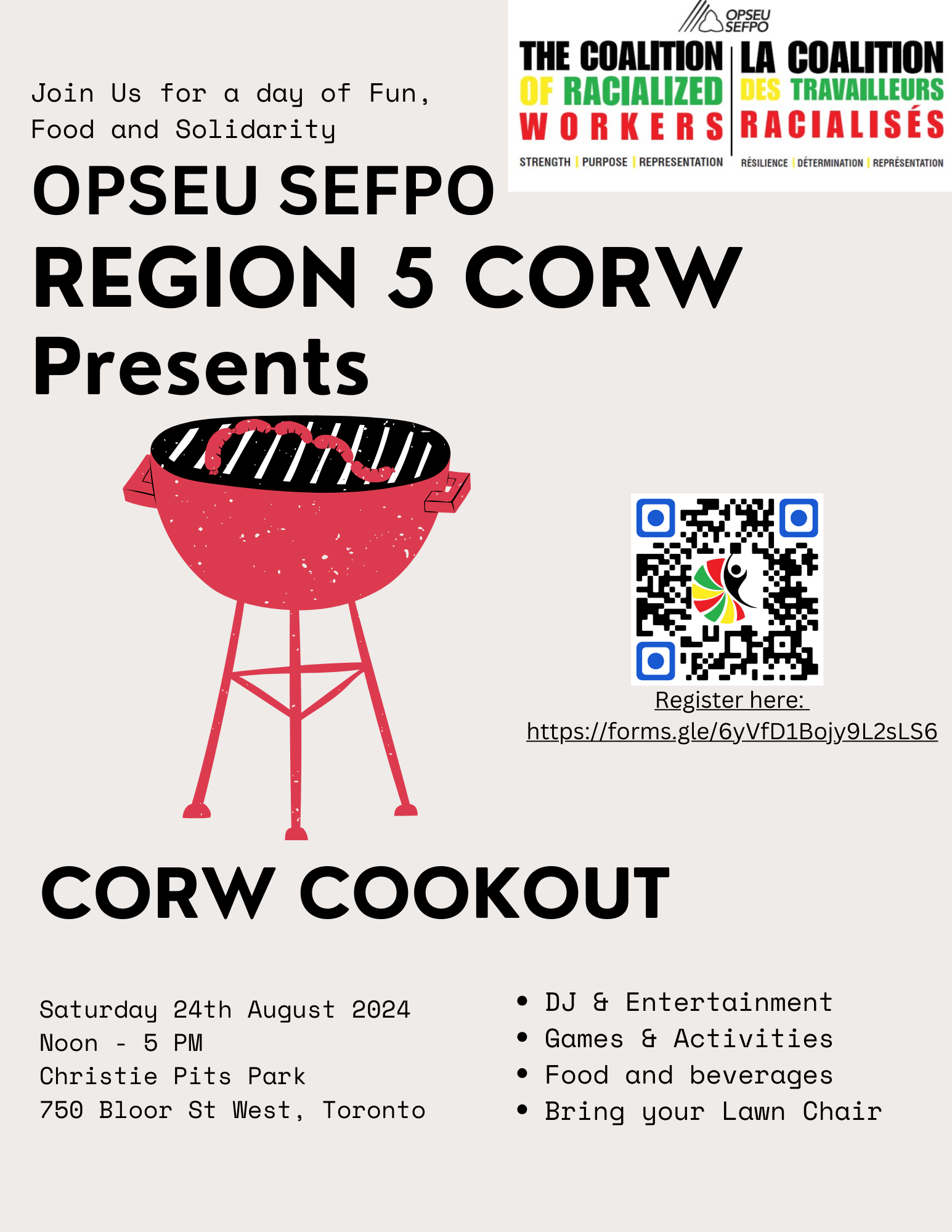 CORW Region 5 Cookout