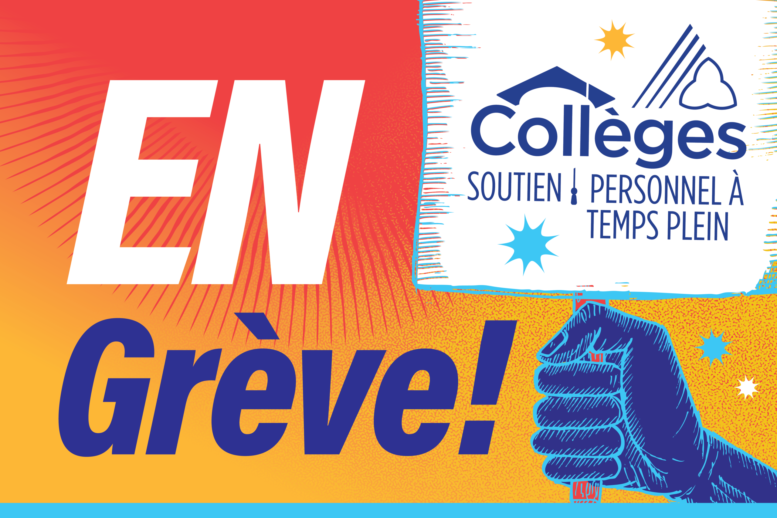 Friday September 19th at 12pm: Solidarity Day of Action with College Full-Time Support on Strike Locations!