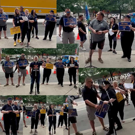 Corrections workers say ‘hell no’ to the employer’s bad bargaining
