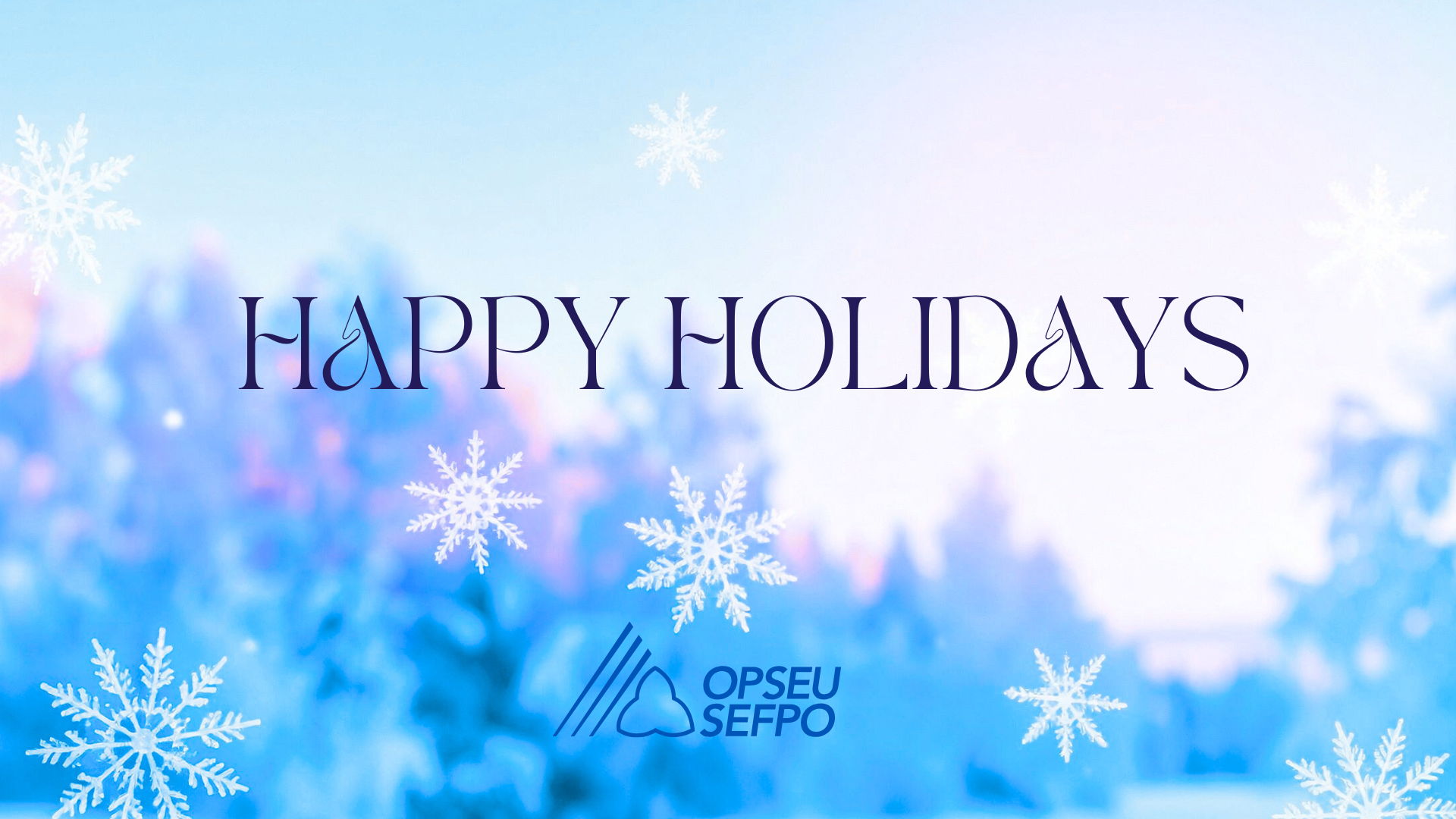 A holiday message from OPSEU/SEFPO