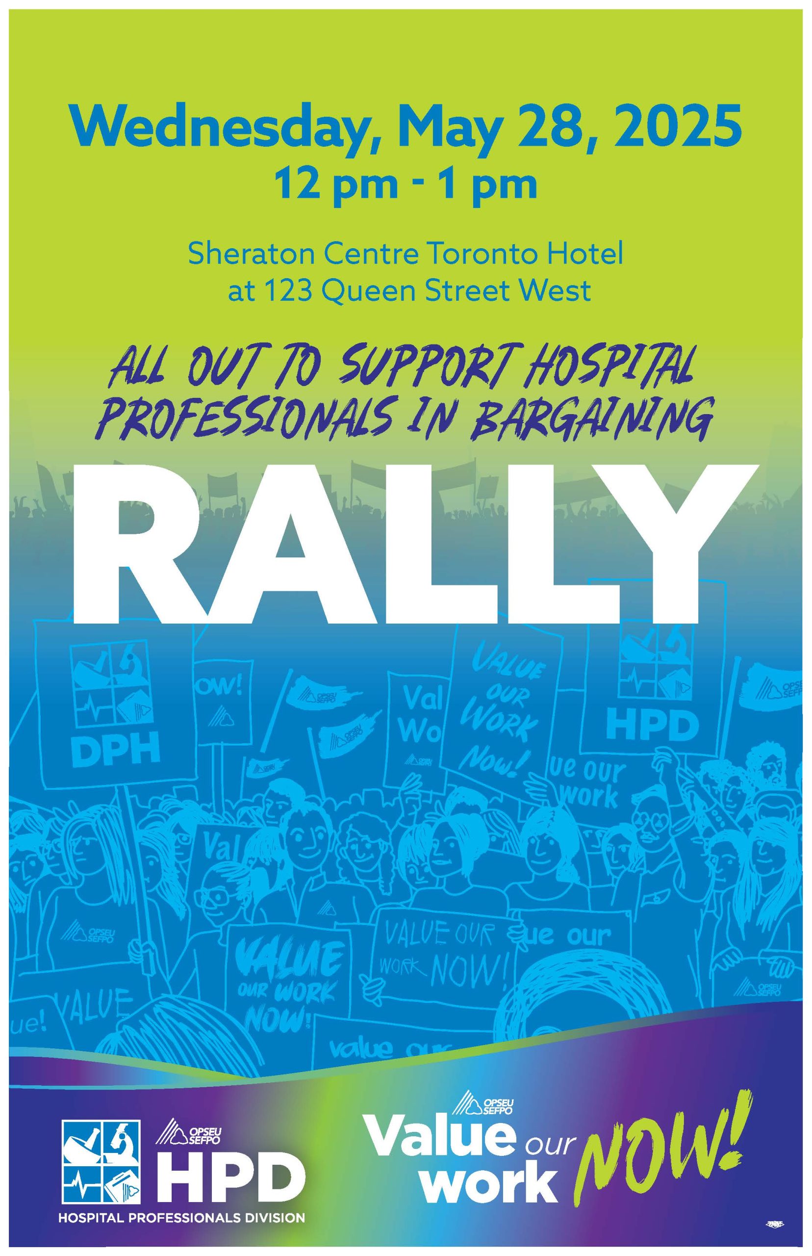 HPD Central Bargaining Team: Showing Our Strength – Bargaining Preparations, Rally Details & Town Hall Announcement