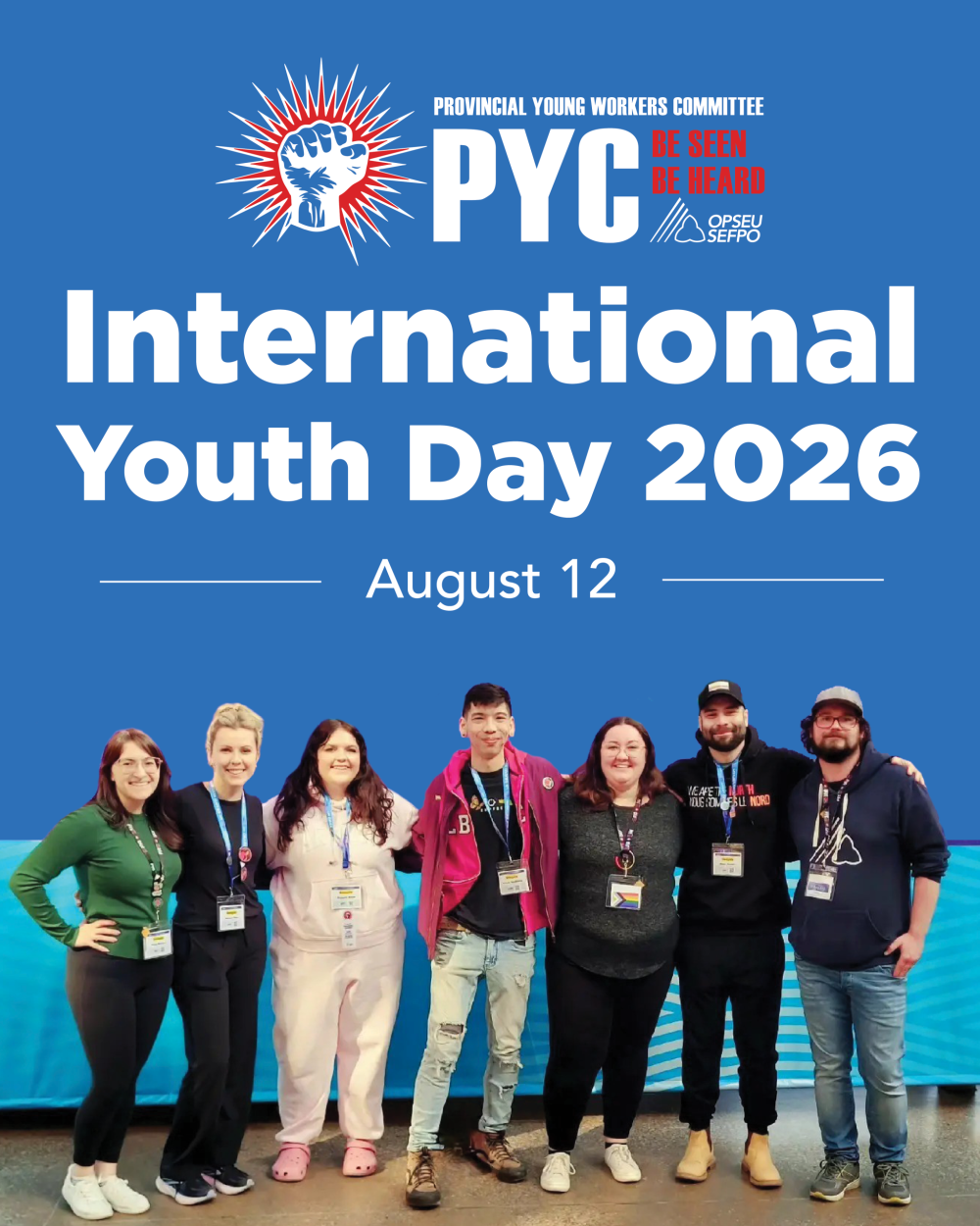 Young workers are driving change: OPSEU/SEFPO celebrates International Youth Day 2026