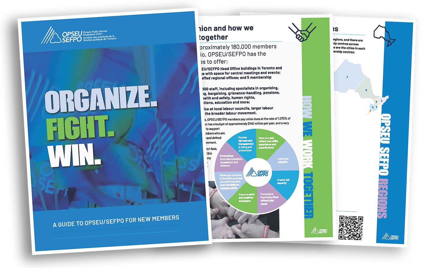 Organize. Fight. Win. A guide to OPSEU/SEFPO for members