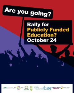 Fund our Schools: Join a Rally on October 24 