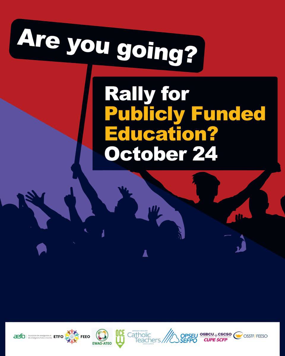 Fund our Schools: Join a Rally on October 24