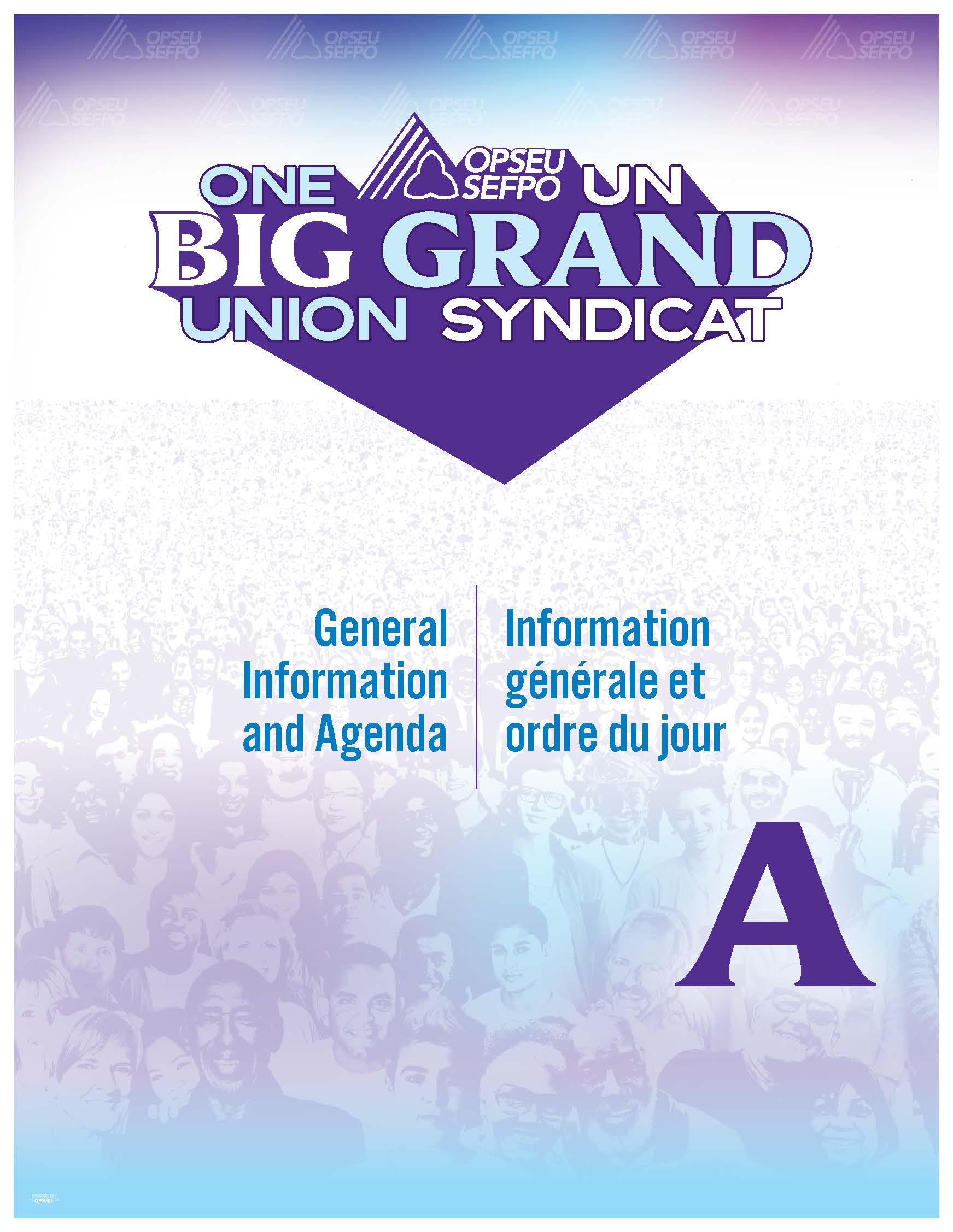 Agenda and General Information – Convention 2026 Section A