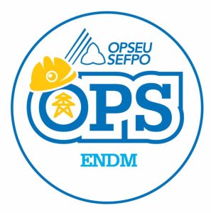 English round ENDM logo
