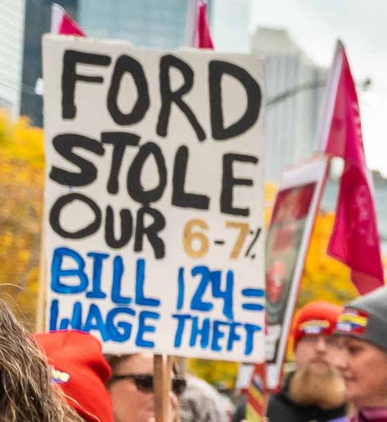 Tens of thousands are still owed for Bill 124 – they’re Worth Fighting For!