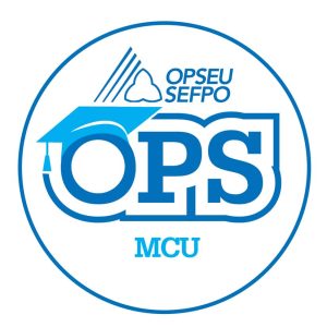 English round MCU logo
