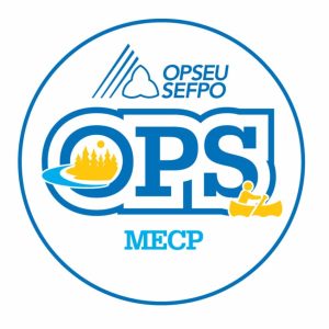 English round MECP logo