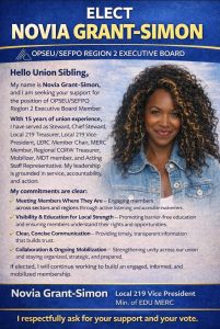 Novia Grant-Simon flyer
