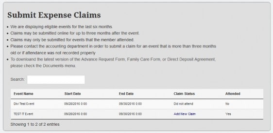 Online Expense Claim Tutorial