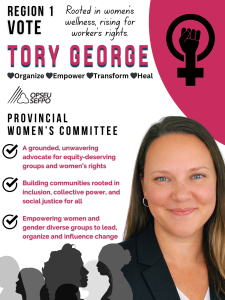 Tory George flyer