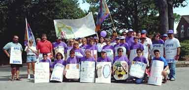 OPSEU/SEFPO members at Kingston
