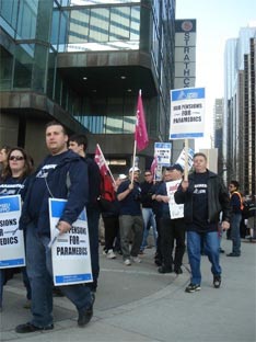 Pensions for paramedics