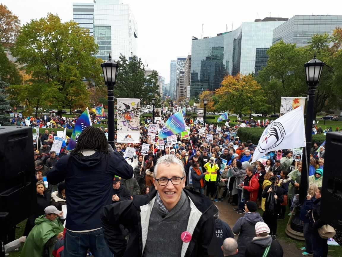 #Rally4Faculty at Queen’s Park, November 2